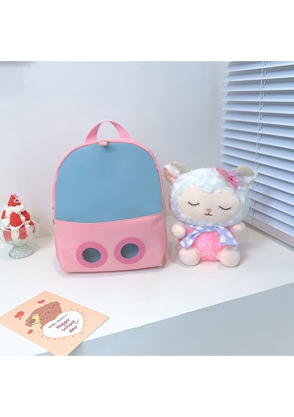 Moda Çocuk Sırt Çantası Sevimli Karikatür Kuzu Bebek Anaokulu Okul Çantası Kız Sırt Çantası (Yurt Dışından) fırsatları