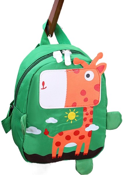 Karikatür Sırt Çantası Mini Anti-Kayıp Çocuk Çantası Zürafa Küçük Sırt Çantası Çocuk Çantası (Yurt Dışından)