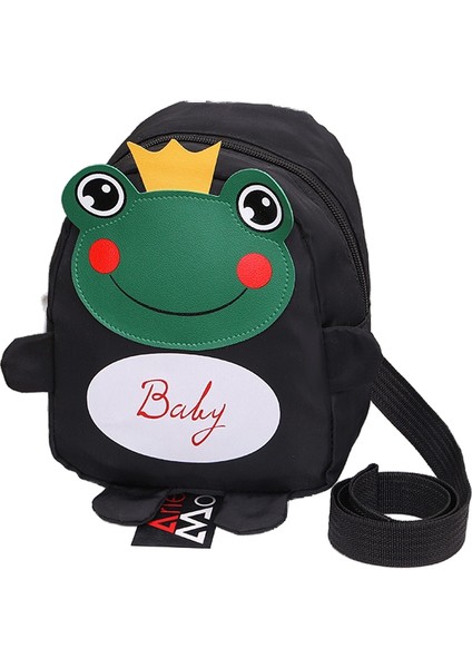 Anaokulu Küçük Okul Çantası Karikatür Sevimli Çocuk Sırt Çantası Kurbağa Ultra Hafif Sırt Çantası (Yurt Dışından)
