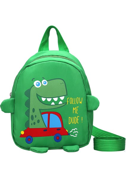 Çocuk Anti-Kayıp Araba Dinozor Sırt Çantası Erkek ve Kız Karikatür Sevimli Sırt Çantası Bebek Anaokulu Okul Çantası (Yurt Dışından)