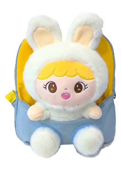 Karikatür Anaokulu Okul Çantası Girly Kalp Ilköğretim Okulu Öğrenci Sırt Çantası Peluş Bebek Sırt Çantası Erkekler ve Kızlar Için (Yurt Dışından)