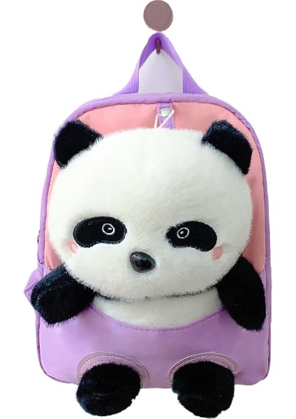 Çocuk Okul Çantası Panda Sevimli Anaokulu Sırt Çantası Ultra Hafif Moda Çocuk Sırt Çantası (Yurt Dışından)