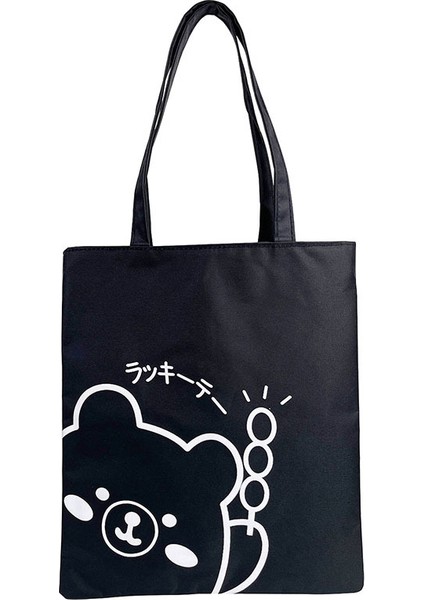 Kolej Tarzı Tek Omuz Kanvas Çanta Kadın Büyük Kapasiteli Çanta Kız Öğrenci Sınıf Çantası (Yurt Dışından)