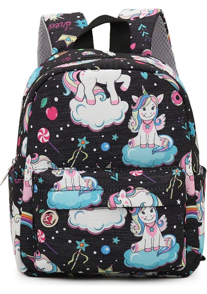 Yürümeye Başlayan Çocuk Baskılı Sırt Çantası, Şık ve Yük Azaltıcı, Erkek ve Kadın Bebek Okul Çantası, Sevimli Karikatür Sırt Çantası (Yurt Dışından)