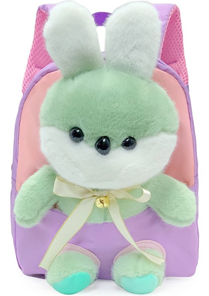 Anaokulu Okul Çantası Karikatür Tavşan Bebek Çantası Çocuk Omurga Koruyucu Hafif Sırt Çantası Çocuk Sırt Çantası (Yurt Dışından)