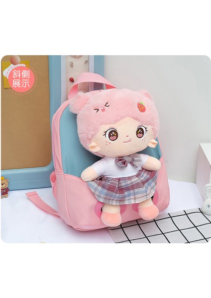 Karikatür Bebek Dikiş Çocuk Çantası Sevimli Prenses Bebek Kız Anaokulu Okul Çantası Sırt Çantası (Yurt Dışından) fiyatları