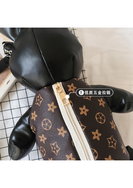 Küçük Tavşan Yumuşak Deri Çanta Kadın Omuz Moda Sevimli Kişiselleştirilmiş Bebek Crossbody Çanta (Yurt Dışından) fiyatları