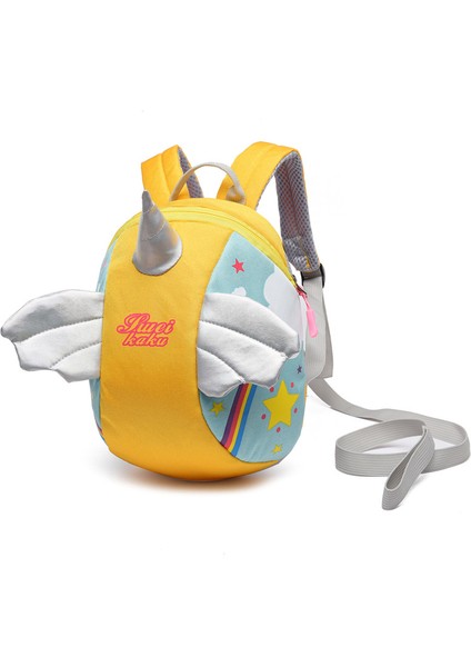 Anaokulu Karikatür Okul Çantası Çocuk Erkek Kız Omuz Anti-Kayıp Sırt Çantası Sevimli Çanta (Yurt Dışından)