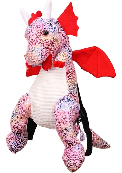 Büyük Kapasiteli Dinozor Sırt Çantası, Yakışıklı Çocuğun Sırt Çantası, Şık ve Çok Yönlü Kontrast Renkli Lekeli Çanta (Yurt Dışından)