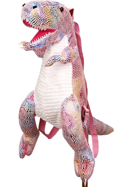 Büyük Kapasiteli Dinozor Sırt Çantası, Yakışıklı Çocuğun Sırt Çantası, Şık ve Çok Yönlü Kontrast Renkli Lekeli Çanta (Yurt Dışından)