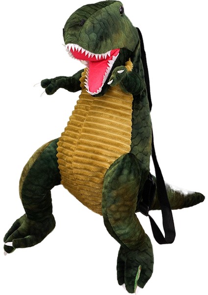 Büyük Kapasiteli Dinozor Sırt Çantası, Yakışıklı Çocuğun Sırt Çantası, Şık ve Çok Yönlü Kontrast Renkli Lekeli Çanta (Yurt Dışından)