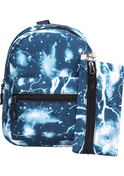 Sırt Çantası Anaokulu Okul Çantası Iki Parçalı Set Sırt Çantası Öğrenci Okul Çantası Açık Seyahat Çantası (Yurt Dışından)