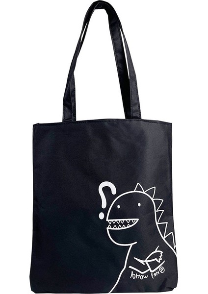 Kolej Tarzı Tek Omuz Kanvas Çanta Kadın Büyük Kapasiteli Çanta Kız Öğrenci Sınıf Çantası (Yurt Dışından)