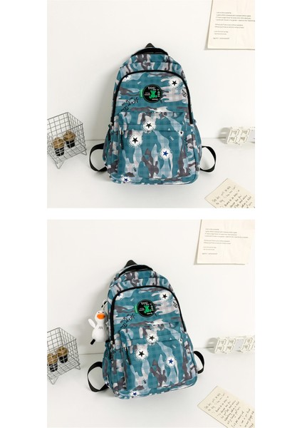 Öğrenci Okul Çantası Hafif, Büyük Kapasiteli Sırt Çantası, Modaya Uygun Grafiti Gündelik Spor Sırt Çantası (Yurt Dışından) modelleri