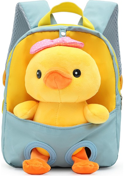 Yaratıcı Çocuk Sırt Çantası Sevimli Küçük Ördek Anaokulu Okul Çantası Kız Sırt Çantası (Yurt Dışından)