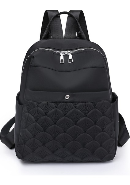 Sırt Çantası Kadın Modası Ilkbahar ve Yaz Yeni Işlemeli Seyahat Sırt Çantası Büyük Kapasiteli Kadın Sırt Çantası (Yurt Dışından)