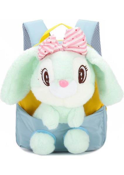 Çocuk Sırt Çantası Sevimli Tavşan Bebek Öğrenci Anaokulu Okul Çantası Yaratıcı Bebek Sırt Çantası (Yurt Dışından)