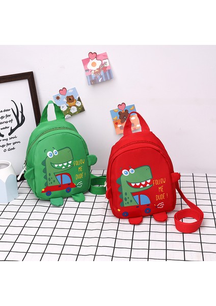 Çocuk Anti-Kayıp Araba Dinozor Sırt Çantası Erkek ve Kız Karikatür Sevimli Sırt Çantası Bebek Anaokulu Okul Çantası (Yurt Dışından) fırsatları