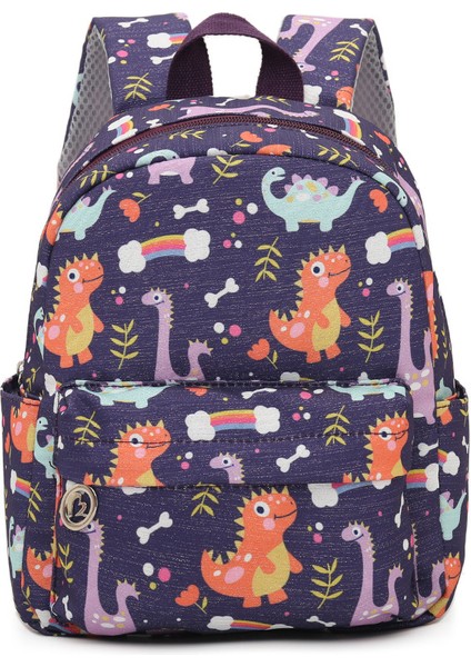 Yürümeye Başlayan Çocuk Baskılı Sırt Çantası, Şık ve Yük Azaltıcı, Erkek ve Kadın Bebek Okul Çantası, Sevimli Karikatür Sırt Çantası (Yurt Dışından)