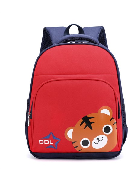 Çocuk Okul Çantası Karikatür Küçük Kaplan Sırt Çantası Yükü Azaltıcı Nefes Alabilen Ilkokul Okul Çantası Sırt Çantası (Yurt Dışından)