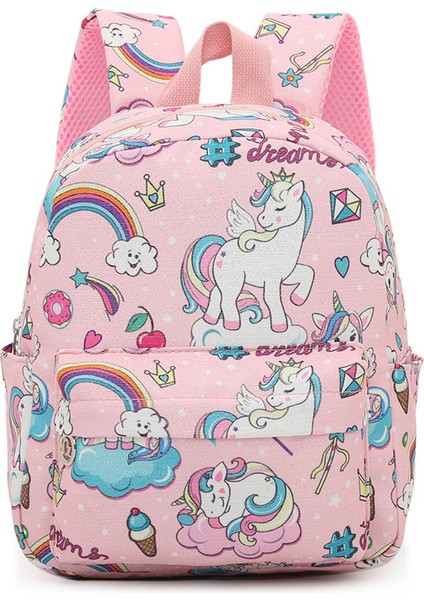 Yürümeye Başlayan Çocuk Baskılı Sırt Çantası, Şık ve Yük Azaltıcı, Erkek ve Kadın Bebek Okul Çantası, Sevimli Karikatür Sırt Çantası (Yurt Dışından)