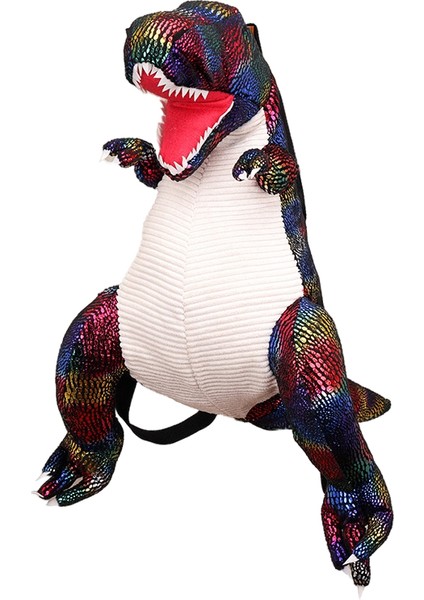 Büyük Kapasiteli Dinozor Sırt Çantası, Yakışıklı Çocuğun Sırt Çantası, Şık ve Çok Yönlü Kontrast Renkli Lekeli Çanta (Yurt Dışından)