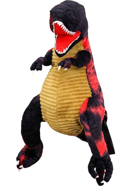 Büyük Kapasiteli Dinozor Sırt Çantası, Yakışıklı Çocuğun Sırt Çantası, Şık ve Çok Yönlü Kontrast Renkli Lekeli Çanta (Yurt Dışından)