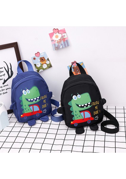 Çocuk Anti-Kayıp Araba Dinozor Sırt Çantası Erkek ve Kız Karikatür Sevimli Sırt Çantası Bebek Anaokulu Okul Çantası (Yurt Dışından) modelleri