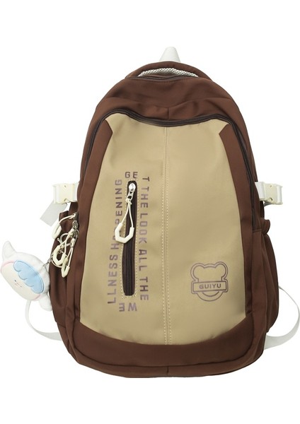 Ortaokul ve Lise Öğrencileri Için Sevimli Sırt Çantası, Büyük Kapasiteli Gündelik Seyahat Sırt Çantası (Yurt Dışından)