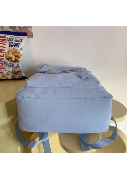 Sevimli Kız Beş Köşeli Yıldız Sırt Çantası Ortaokul Öğrencisi Okul Çantası Büyük Kapasiteli Rahat Sırt Çantası (Yurt Dışından) fırsatları