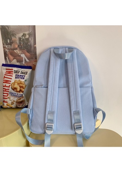 Sevimli Kız Beş Köşeli Yıldız Sırt Çantası Ortaokul Öğrencisi Okul Çantası Büyük Kapasiteli Rahat Sırt Çantası (Yurt Dışından) modelleri