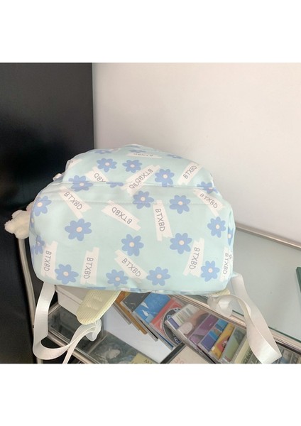 Sevimli Baskılı Sırt Çantası Ortaokul Lise Öğrenci Okul Çantası Büyük Kapasiteli Eğlence Sırt Çantası (Yurt Dışından) fırsatları