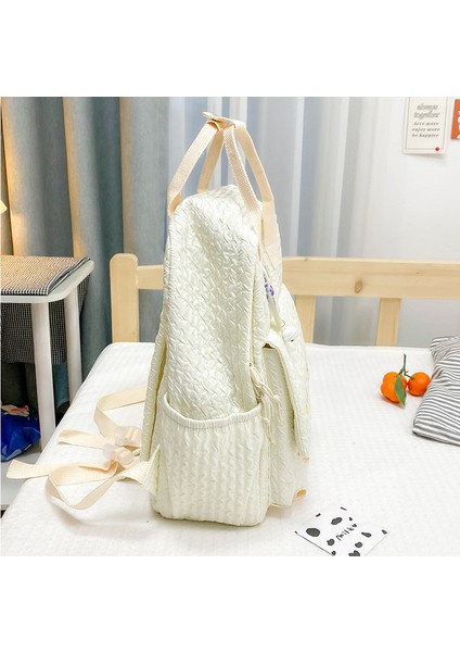 Şeker Renk Sırt Çantası Öğrenci Orta Okul Okul Çantası Büyük Kapasiteli Hafif Çok Amaçlı Sırt Çantası (Yurt Dışından) modelleri