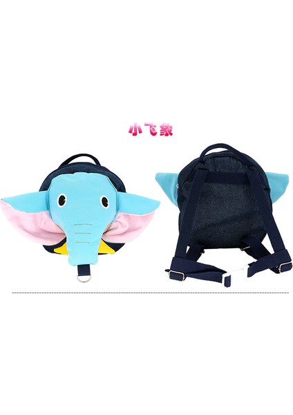 Bebek Kızlar ve Çocuklar Için Karikatür Anti-Kayıp Sırt Çantası Peluş Küçük Çanta (Yurt Dışından)