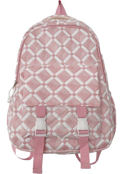 Basit Sırt Çantası, Ortaokul ve Lise Öğrencisi Okul Çantası, Büyük Kapasiteli, Yükü Azaltan Gündelik Sırt Çantası (Yurt Dışından)