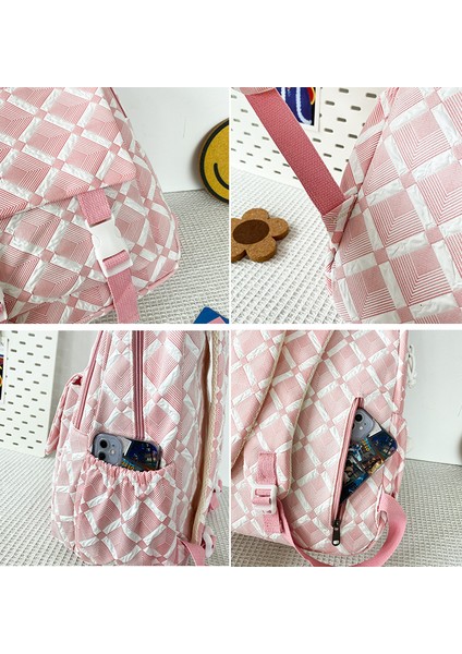 Basit Sırt Çantası, Ortaokul ve Lise Öğrencisi Okul Çantası, Büyük Kapasiteli, Yükü Azaltan Gündelik Sırt Çantası (Yurt Dışından) indirimleri