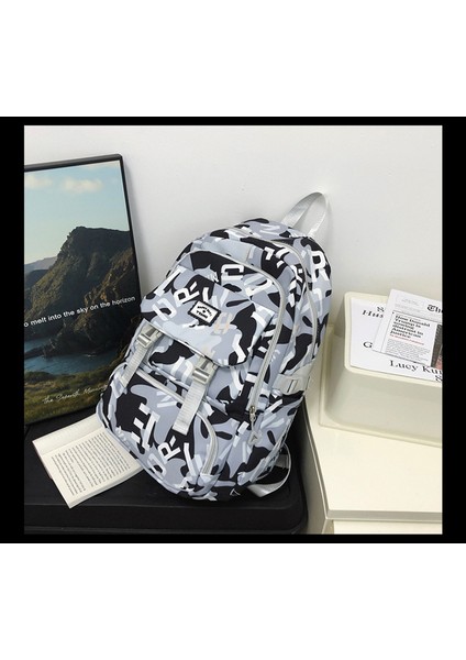 Sırt Çantası Büyük Kapasiteli Graffiti Sırt Çantası Rahat Ortaokul Lise Öğrencisi Kolej Çantası (Yurt Dışından) fiyatları