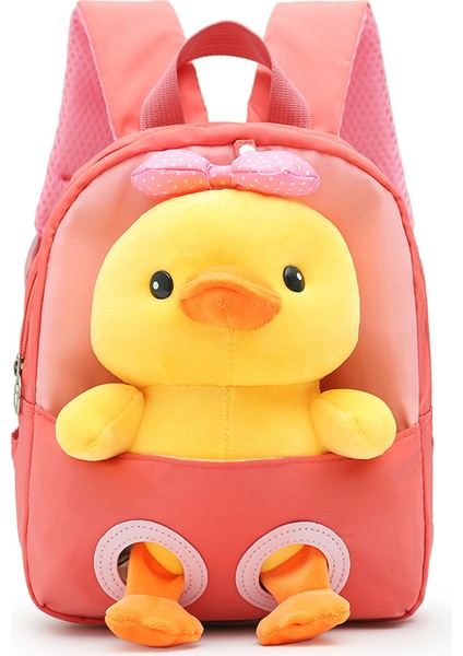 Yaratıcı Çocuk Sırt Çantası Sevimli Küçük Ördek Anaokulu Okul Çantası Kız Sırt Çantası (Yurt Dışından)
