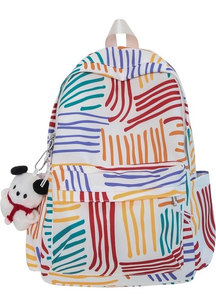 Kız Çocukları Için Baskılı Sırt Çantası, Ortaokul ve Lise Ilkokul Öğrencilerinin Okul Çantaları, Geniş Kapasiteli Gündelik Sırt Çantaları (Yurt Dışından)