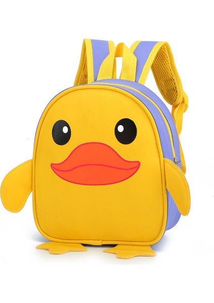 Sevimli Ördek Karikatür Çocuk Sırt Çantası Ilkokul Çantası Anaokulu Okul Çantası (Yurt Dışından)