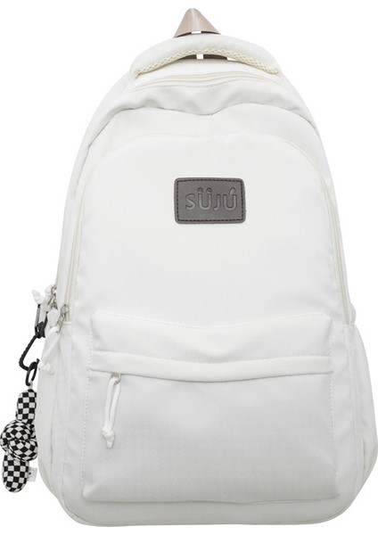 Büyük Kapasiteli Çanta, Şık ve Çok Yönlü Sırt Çantası, Bayan Ortaokul Öğrencisi Okul Çantası, Gündelik Seyahat Sırt Çantası (Yurt Dışından)