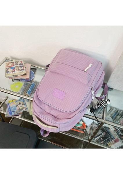 Büyük Kapasiteli Çanta, Şık ve Çok Yönlü Sırt Çantası, Bayan Ortaokul Öğrencisi Okul Çantası, Gündelik Seyahat Sırt Çantası (Yurt Dışından) indirimleri