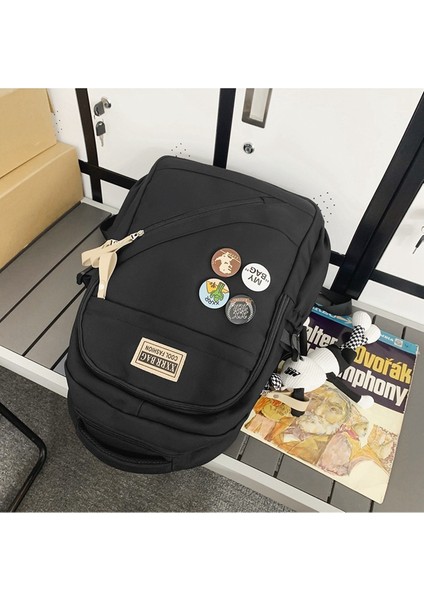 Kolej Tarzı Retro Sırt Çantası, Modaya Uygun Ortaokul ve Lise Üniversite Öğrenci Çantası, Büyük Kapasiteli Seyahat Sırt Çantası (Yurt Dışından) modelleri