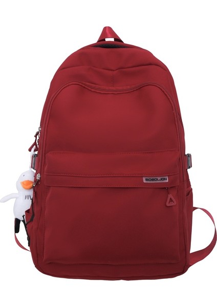 Erkekler ve Kadınlar Için Basit Sırt Çantası, Ortaokul ve Lise Öğrencileri Için Okul Çantası, Büyük Kapasiteli Naylon Gündelik Sırt Çantası (Yurt Dışından) fiyatları