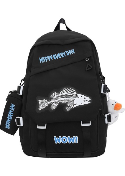 Ortaokul ve Lise Öğrenci Sırt Çantaları, Büyük Kapasiteli Günlük Sırt Çantaları (Yurt Dışından)