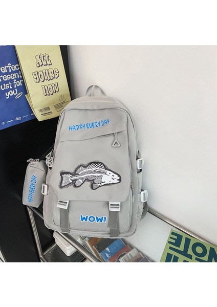 Ortaokul ve Lise Öğrenci Sırt Çantaları, Büyük Kapasiteli Günlük Sırt Çantaları (Yurt Dışından) fiyatları