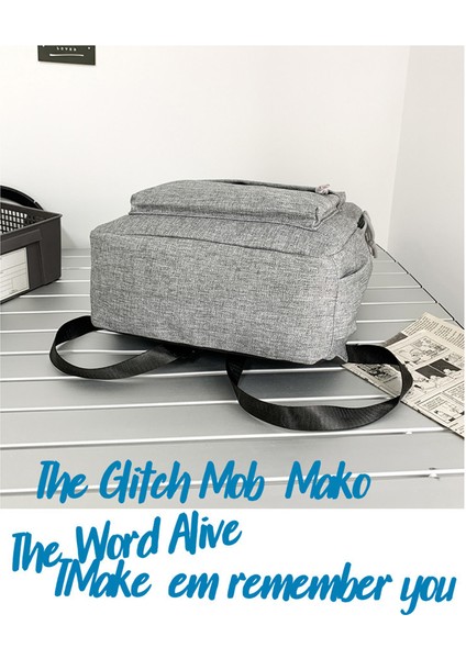 Düz Renk Basit Su Geçirmez Sırt Çantası Ortaokul Üniversite Öğrencisi Okul Çantası Büyük Kapasiteli Rahat Seyahat Sırt Çantası (Yurt Dışından) indirimleri