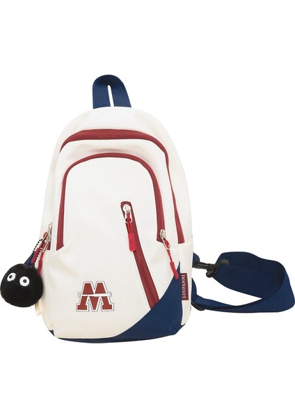 Erkekler ve Kadınlar Için Çapraz Çanta, Gündelik Göğüs Çantası, Büyük Kapasiteli, Şık Omuz Çantası, Öğrenci Omuz Çantası (Yurt Dışından)