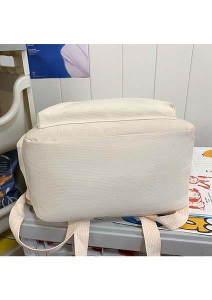 Düz Renk Basit Sırt Çantası, Ortaokul, Lise, Ilkokul Öğrencisi Okul Çantası, Büyük Kapasiteli Gündelik Sırt Çantası (Yurt Dışından) fırsatları