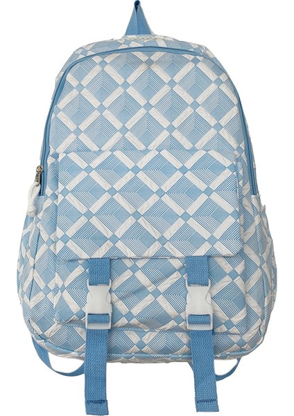 Basit Sırt Çantası, Ortaokul ve Lise Öğrencisi Okul Çantası, Büyük Kapasiteli, Yükü Azaltan Gündelik Sırt Çantası (Yurt Dışından)